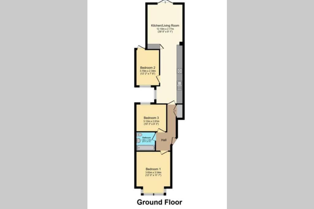 Contemporary 3 Bed Apartment In Hendon Central. 外观 照片
